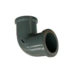 Cotovelo PVC 3/4" P/Condulete s/Rosca Cinza Wetzel