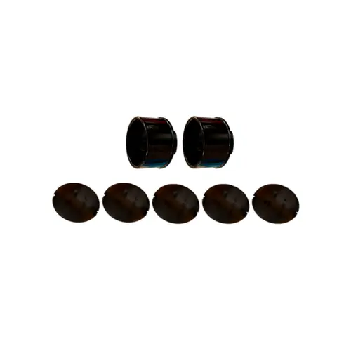 Conjunto Condulete PVC 1" c/1 Tomada 10A Preto Wetzel