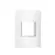 Placa 2 Modulo 4X2 + Suporte Branco Revita Soprano
