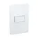 Conjunto 1 Interruptor Simples 16091318 Branco Esatta Weg