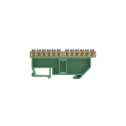 Barramento Terra 02 + 10 Furos P/ Fixacao em Trilho Din Vd Soprano