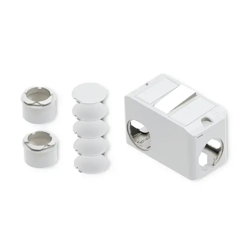 Conjunto Condulete PVC 1" c/1 Interruptor Simples Branco Wetzel
