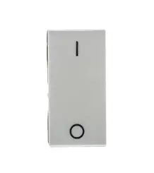 Modulo Interruptor Bipolar Simples 10A 250V Branco Revita Soprano