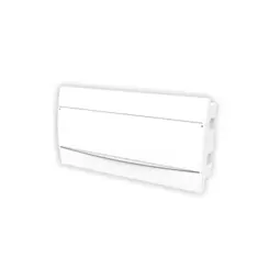 Quadro Distribuicao Embutir 388x203x97mm 18P Iec/Din Porta Vertical Bc Soprano ***