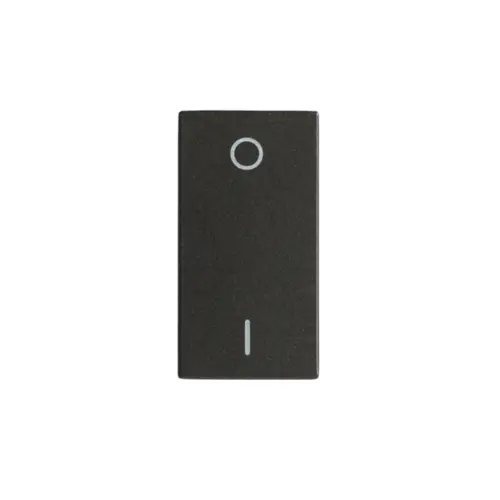 Modulo Interruptor Bipolar Simples 10A 250V Carbono Revita Soprano