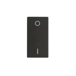 Modulo Interruptor Bipolar Simples 10A 250V Carbono Revita Soprano