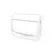 Quadro Distribuicao Embutir 232x192x95mm 09P Iec/Din Porta Vertical Branco Soprano