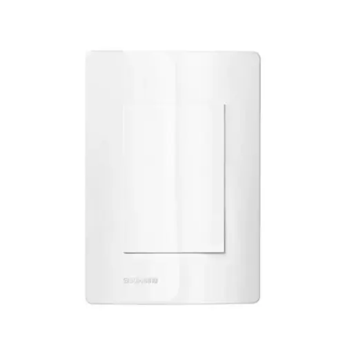 Placa 4x2 Cega com Suporte Branco Revita Soprano