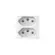 Modulo Tomada 2P+T Duplex 10A 250V Branco Revita Soprano