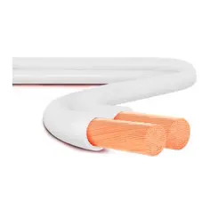 Cordao Paralelo 2X2,5Mm 300V Branco Sil