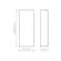 Arandela Ice Retangular 5W 560LM 120° STL21701BR/40 Stella