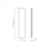 Arandela Led Reflex 72Cm 20W 1800LM Branca STH9741BR/27 Stella