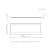 Painel Evo Led Backlight Retangular UGR19 40W 3100LM STH20959/40 Stella