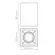 Luminaria De Sobrepor Direcionavel. Square Out PAR20 STH20920BR Stella