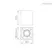 Luminaria De Sobrepor Direcionavel Square Out MR11 STH20910BR Stella
