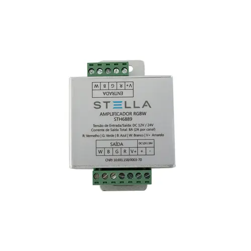 Amplificador P/Fita Led Rgbw STH6889 Stella