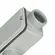 Condulete Aluminio Cinza ( LR ) 1/2" Tampa Cega Vedada PVC BSP Wetzel