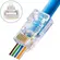 Plugue Cat5 8X8 Rj45 Ilumi