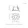 Embutido Direcionavel Square MR11 STH8910BR/PTO Stella