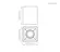 Luminaria De Sobrepor Direcionavel Square Out MR16 STH20915PTO Stella