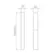 Arandela Ice Retangular Long 8W 1050LM 110° STL23775/30 Stella