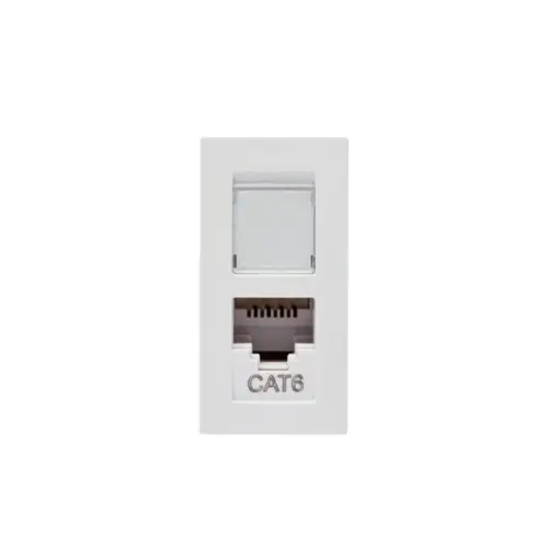 Modulo Tomada Rj45 Cat6 Branco Revita Soprano