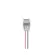Conector 2 Fios Para Fita Led 8Mm STL21871 Stella