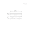 Conexao Linear Para Trilho Trace Branco STL22490BR Stella