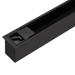 Trilho De Embutir Trace 2M Preto STL22403PTO Stella