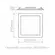 Painel De Embutir Led Eco Quadrado 24W 1900LM STH9954Q/40 Stella ***