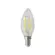 Lampada Led Vela Lisa Filamento 2,5W 200LM E14 220V STH20302/27 Stella
