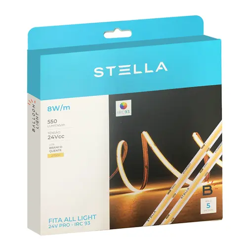 Fita Led All Light 8W/M 550LM /M 24V IP67 STL23827/30 Stella