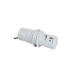 Torre de tomada Mini Totem Aut20 1NBR + Usb A&C - Max 3520W Branco Dutotec