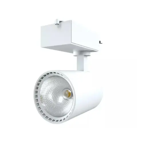 Spot de Trilho LED 3000K 18W Bivolt 10,8x8,3x15cm Branco Luminatti