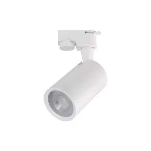 Spot de Trilho LED 3000K 5W Bivolt 10,5x5,9x12cm Branco Luminatti