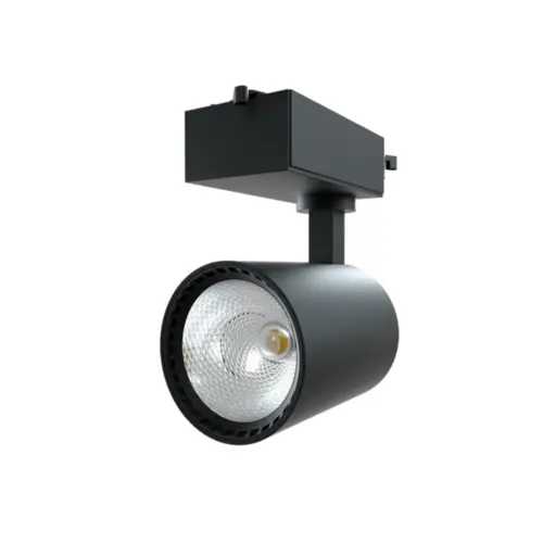 Spot de Trilho LED 6000K 18W Bivolt 10,8x8,3x15cm Preto Luminatti