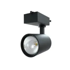 Spot de Trilho LED 6000K 18W Bivolt 10,8x8,3x15cm Preto Luminatti