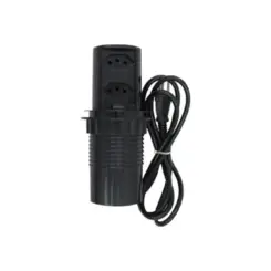 Torre de tomada Mini Totem Pop20 2Nbr Max 3520W Preto Dutotec