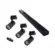 Kit 3 Spot de Trilho LED 6000K 10W Bivolt 8x5x6cm Preto Luminatti