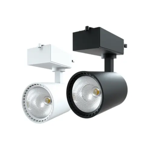 Spot de Trilho LED 6000K 18W Bivolt 10,8x8,3x15cm Branco Luminatti