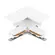 Spot Led Mag. Skaly Tip 24° 9W IRC97 2700K 48V Preto Nordecor