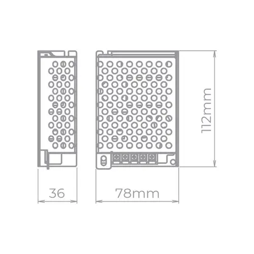 Fonte Eco Para Led 60W 12V STH9893 Stella