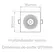 Embutido Led Easy MR16 4,5W 38° 360LM Direcionavel STH7915/40 Stella