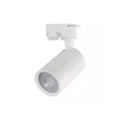 Spot de Trilho LED 4000K 5W Bivolt 10,5x5,9x12cm Branco Luminatti