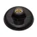 Plafon De Plastico Com Bocal De Porcelana Preto E27 Foxlux