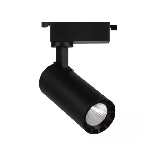 Spot de Trilho LED 3000K 10W Bivolt 10x6,8x12,8cm Preto Luminatti