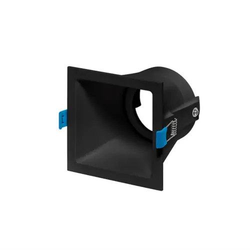Embutido Direcionavel Square Ghost AR70 Preto STH8955PTO Stella