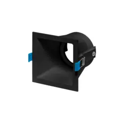 Embutido Direcionavel Square Ghost AR70 Preto STH8955PTO Stella