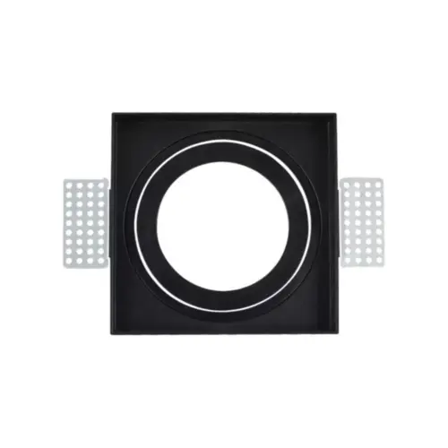 Spot Connect No Frame Quadrado Ar111 Preto Luminatti