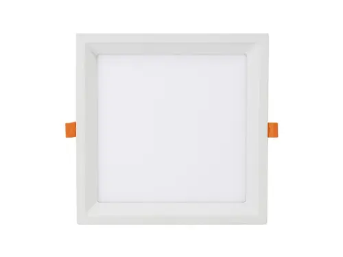 Spot Downlight Hide De Embutir Recuado Led 36W 3000K Quadrado Branco Luminatti